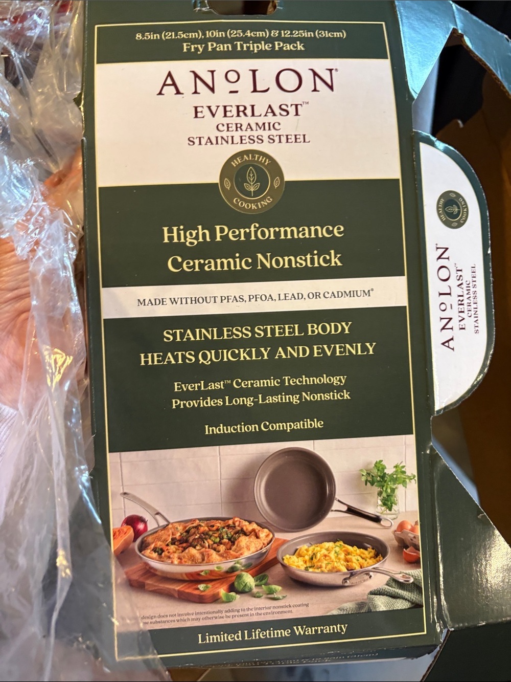 Everlast Ceramic Stainless Steel Cookware -